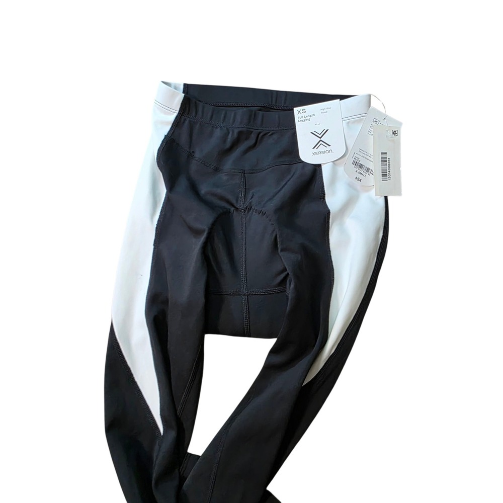 Xersion High-Rise Fitted Leggings‎ Colorblock Activewear XS